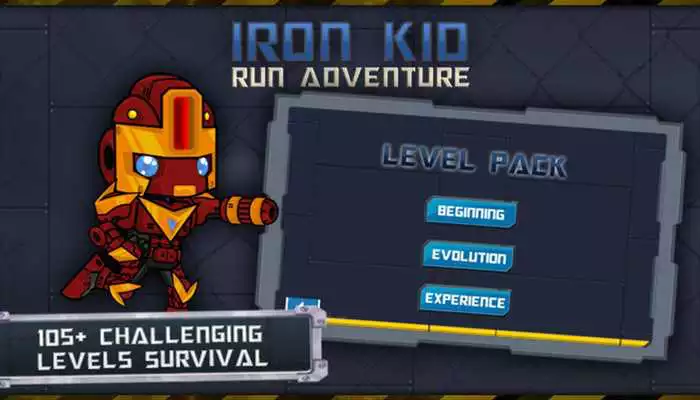 Play Iron Kid Run Adventure