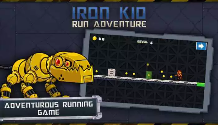 Play Iron Kid Run Adventure