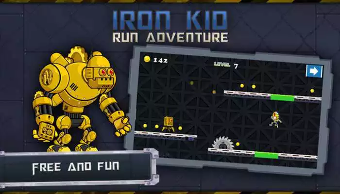 Play Iron Kid Run Adventure