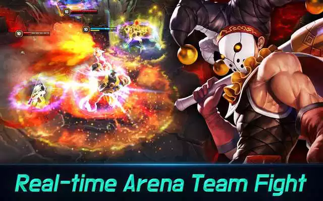 Play Iron League - Real-time Arena Teamfight