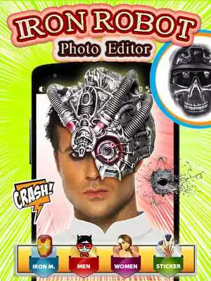 Play Iron Robot Photo Editor