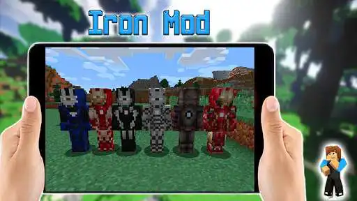 Play Iron Superhero for Minecraft PE  and enjoy Iron Superhero for Minecraft PE with UptoPlay