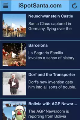 Play iSpotSantas Santa Tracker