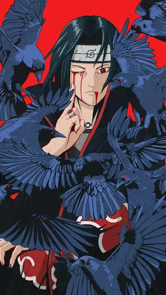 Play Itachi Uchiha Wallpaper HD 4K as an online game Itachi Uchiha Wallpaper HD 4K with UptoPlay