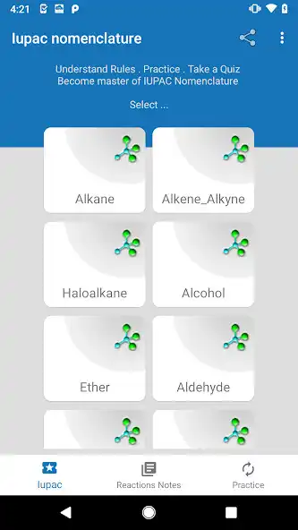 Play IUPAC Nomenclature Chemistry  and enjoy IUPAC Nomenclature Chemistry with UptoPlay