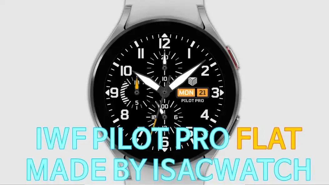 Play IWF Pilot Pro Flat watch face  and enjoy IWF Pilot Pro Flat watch face with UptoPlay