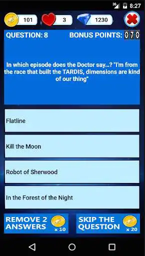 Play iWhovian - Doctor Who Quiz  and enjoy iWhovian - Doctor Who Quiz with UptoPlay