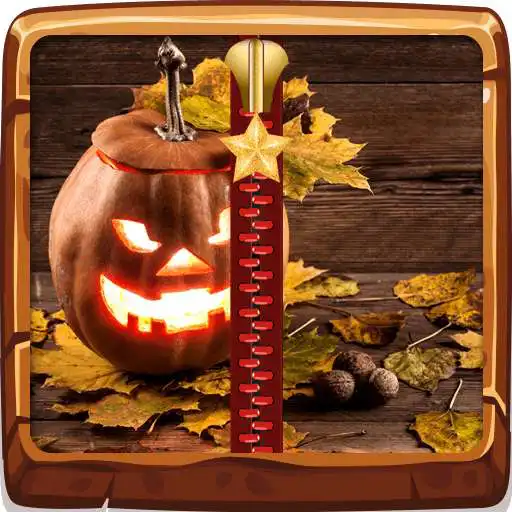 Free play online Jack-O-Lantern Zipper Lock APK