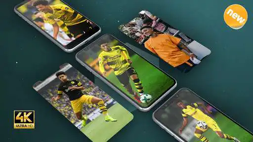 Play Jadon Sancho Wallpapers 4k HD  and enjoy Jadon Sancho Wallpapers 4k HD with UptoPlay