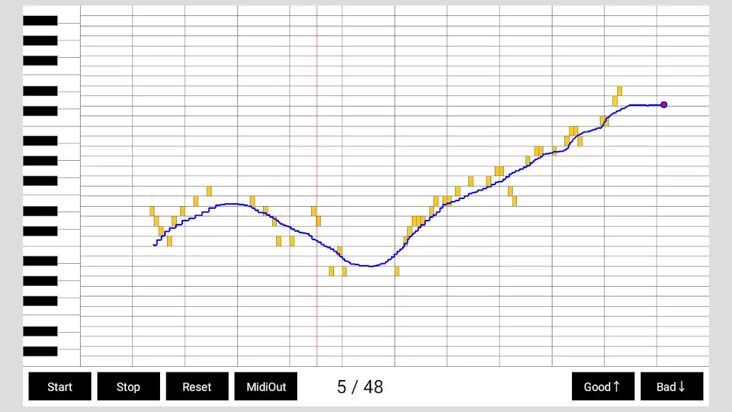 Play JamSketch as an online game JamSketch with UptoPlay