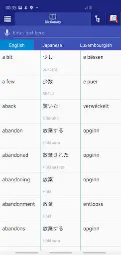 Play Japanese Luxembourgish Dictionary  and enjoy Japanese Luxembourgish Dictionary with UptoPlay