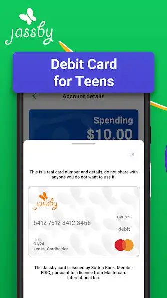 Play Jassby: Debit Card for Teens  and enjoy Jassby: Debit Card for Teens with UptoPlay