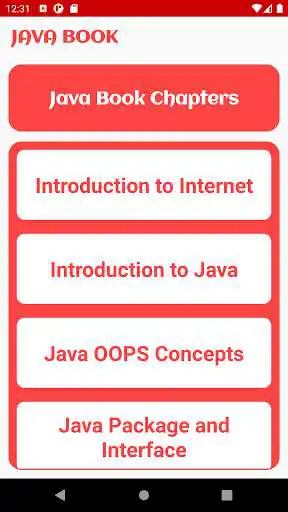 Play Java Book (for Core and Advance Java) as an online game Java Book (for Core and Advance Java) with UptoPlay