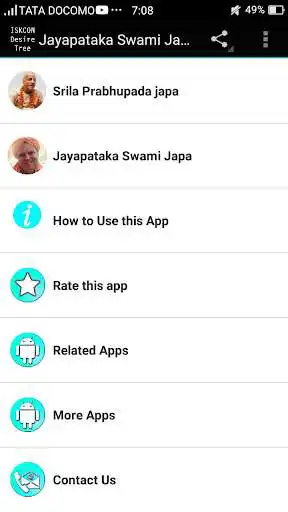 Play Jayapataka Swami Japa  and enjoy Jayapataka Swami Japa with UptoPlay