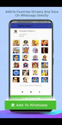 Play Jay Bhim Stickers For WhatsApp  and enjoy Jay Bhim Stickers For WhatsApp with UptoPlay