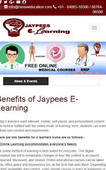 Play Jaypees E-Learning as an online game Jaypees E-Learning with UptoPlay