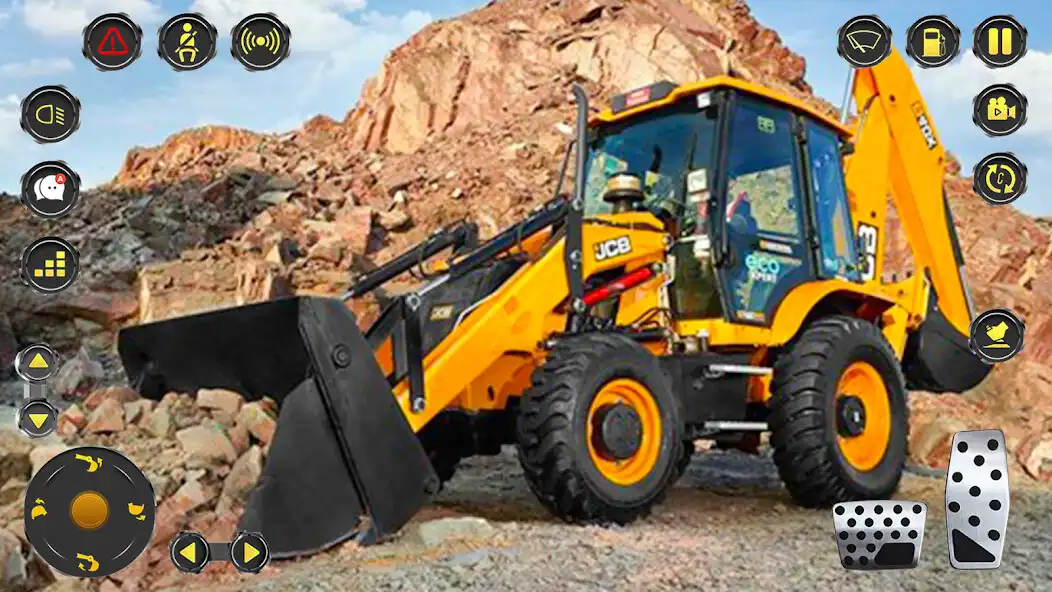 Play JCB Construction Excavator Sim  and enjoy JCB Construction Excavator Sim with UptoPlay