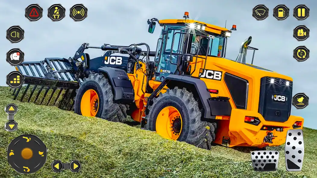 Play JCB Construction Excavator Sim as an online game JCB Construction Excavator Sim with UptoPlay