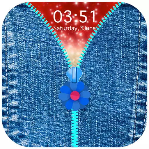 Free play online Jeans Zipper Lock Screen  APK