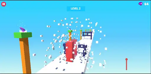 Play JellyRunner as an online game JellyRunner with UptoPlay