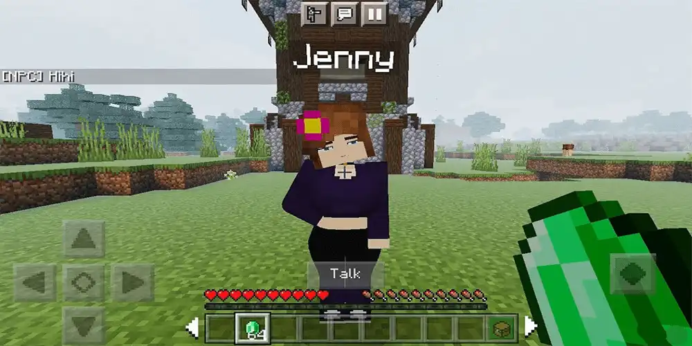 Play Jenny Mod for Minecraft PE as an online game Jenny Mod for Minecraft PE with UptoPlay