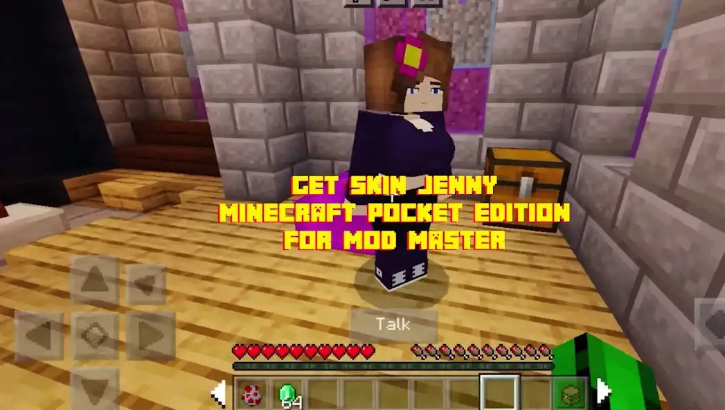 Play Jenny mod minecraft pe skin as an online game Jenny mod minecraft pe skin with UptoPlay