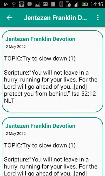 Play Jentezen Franklin Devotion App  and enjoy Jentezen Franklin Devotion App with UptoPlay