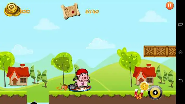 Play Jetboard Piglet