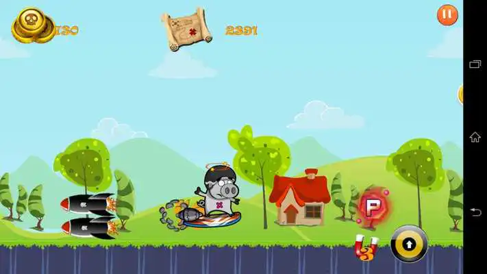 Play Jetboard Piglet