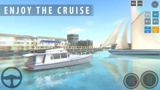 Play Jet Boat Sim Cruise Ship Drive  and enjoy Jet Boat Sim Cruise Ship Drive with UptoPlay