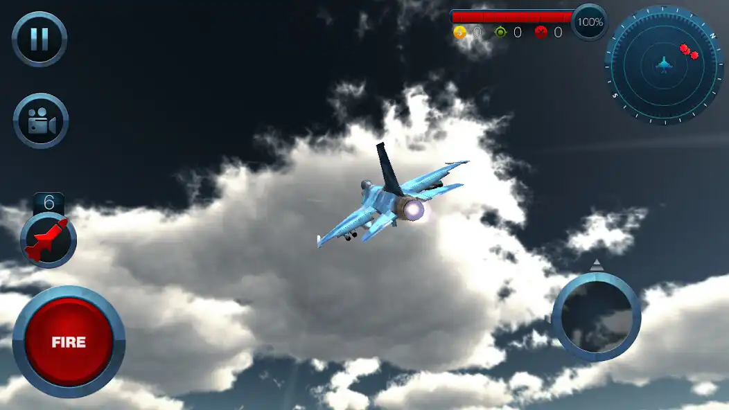 Play Jet Plane Fighter City 3D as an online game Jet Plane Fighter City 3D with UptoPlay