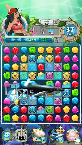 Play Jewel Aloha- Ocean Match 3 Puzzle  and enjoy Jewel Aloha- Ocean Match 3 Puzzle with UptoPlay