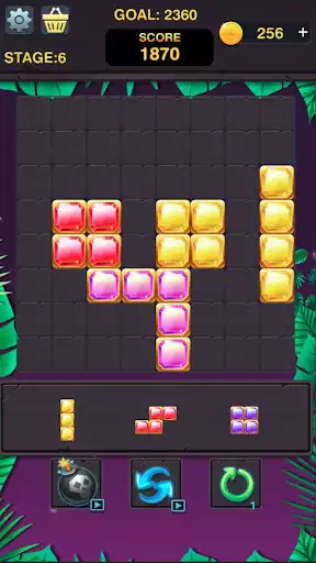 Play jewel block puzzle as an online game jewel block puzzle with UptoPlay