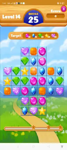 Play Jewel Crush Simple as an online game Jewel Crush Simple with UptoPlay