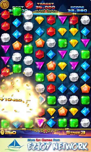 Play Jewels Maze 2 as an online game Jewels Maze 2 with UptoPlay