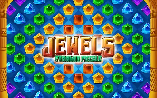 Play Jewels Pyramid Puzzle(Match 3)  and enjoy Jewels Pyramid Puzzle(Match 3) with UptoPlay