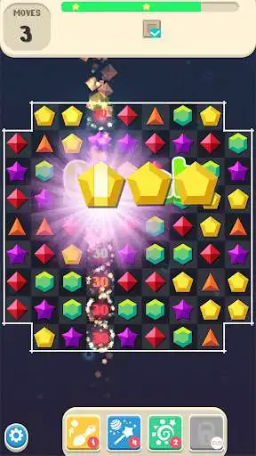 Play APK Jewels Space Pop : Magic Match3 Puzzle  and enjoy Jewels Space Pop : Magic Match3 Puzzle with UptoPlay com.river.jewelsspace