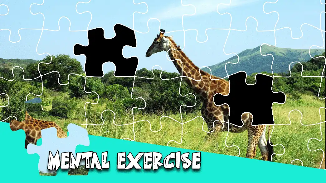 Play Jigsaw for Giraffe game Puzzle  and enjoy Jigsaw for Giraffe game Puzzle with UptoPlay