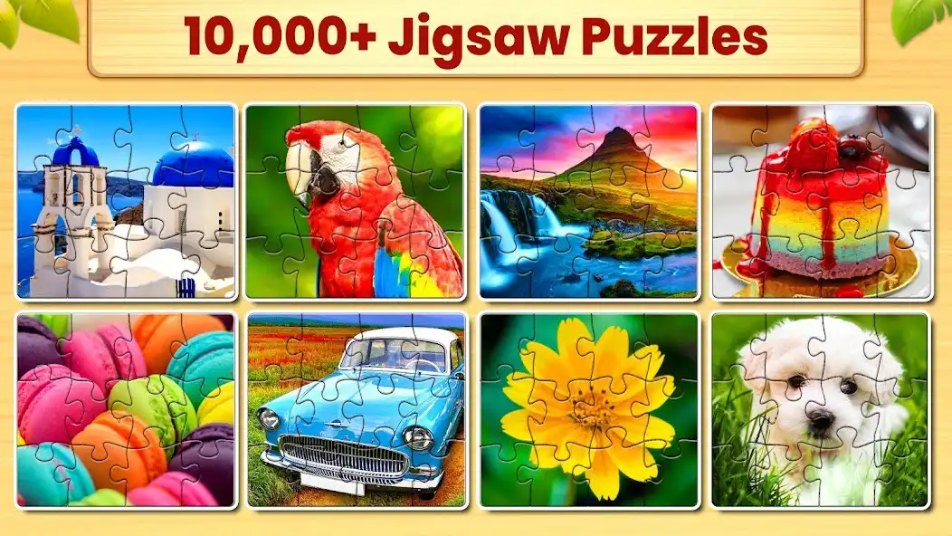 Play Jigsaw Puzzles: 10,000 Puzzles as an online game Jigsaw Puzzles: 10,000 Puzzles with UptoPlay