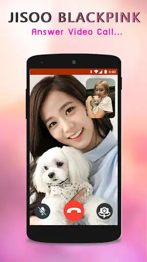 Play JISOO BLACKPINK Call - Fake Call  Wallpaper  and enjoy JISOO BLACKPINK Call - Fake Call  Wallpaper with UptoPlay