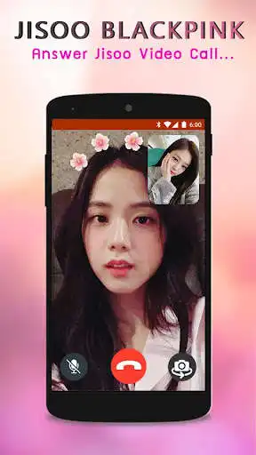 Play JISOO BLACKPINK Call - Fake Call  Wallpaper as an online game JISOO BLACKPINK Call - Fake Call  Wallpaper with UptoPlay