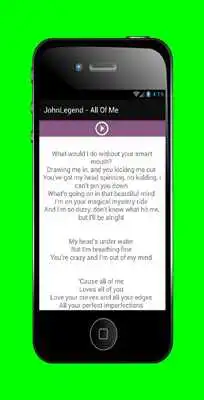 Play John Legend All of Me Lyrics