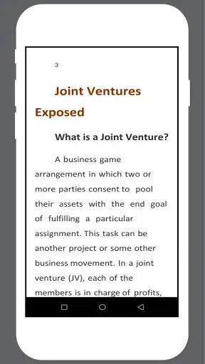 Play Joint Venture Expert Guide  and enjoy Joint Venture Expert Guide with UptoPlay