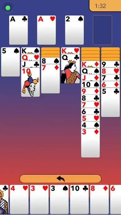 Play Joker Solitaire as an online game Joker Solitaire with UptoPlay