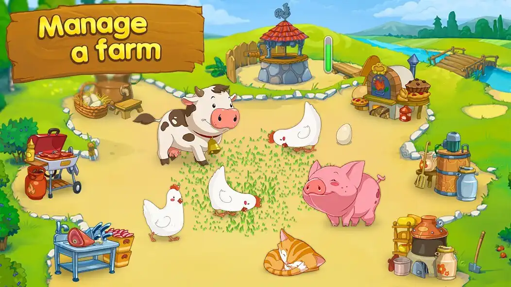 Play Jolly Day－Time-management Farm  and enjoy Jolly Day－Time-management Farm with UptoPlay