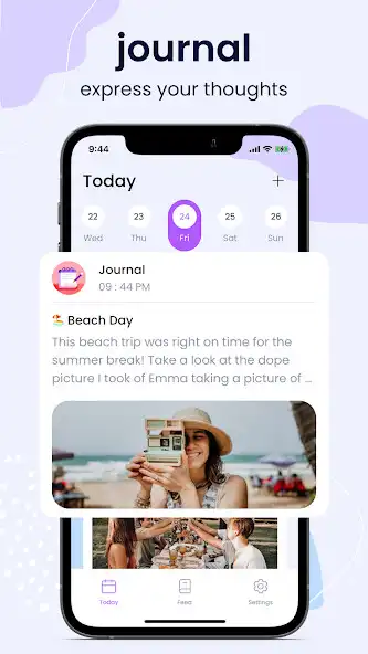 Play Journal - Diary  Mood Tracker as an online game Journal - Diary  Mood Tracker with UptoPlay