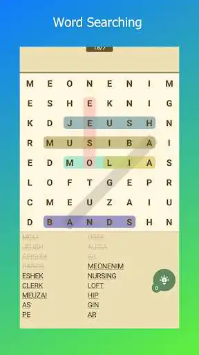 Play JR GAMING Bible Word Search as an online game JR GAMING Bible Word Search with UptoPlay