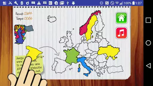 Play Juego del Mapa de Europa