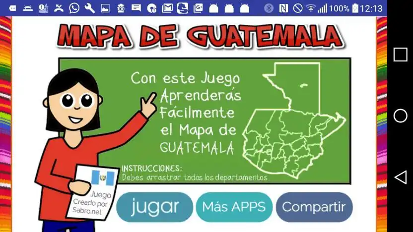 Play Juego Mapa de Guatemala  and enjoy Juego Mapa de Guatemala with UptoPlay