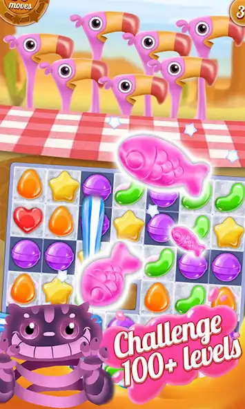 Play Juicy Candy Blast as an online game Juicy Candy Blast with UptoPlay